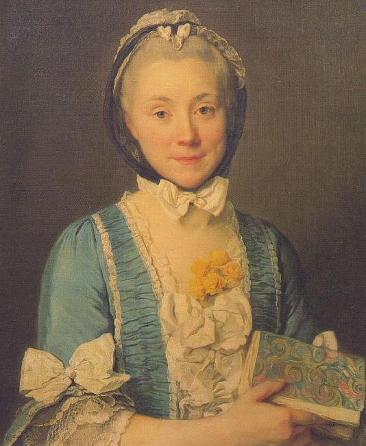  Joseph-Siffred  Duplessis Madame Lenoir, Mother of Alexandre Lenoir oil painting image